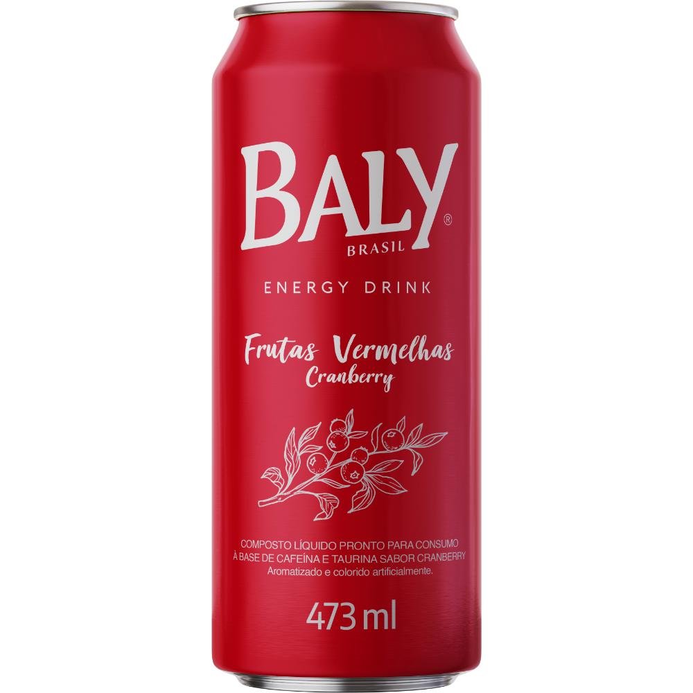 Energetico Baly Cranberry 473Ml