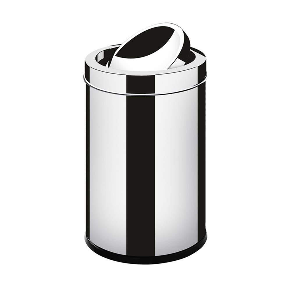 Lixeira 6,0L Inox Basculante Martinazzo