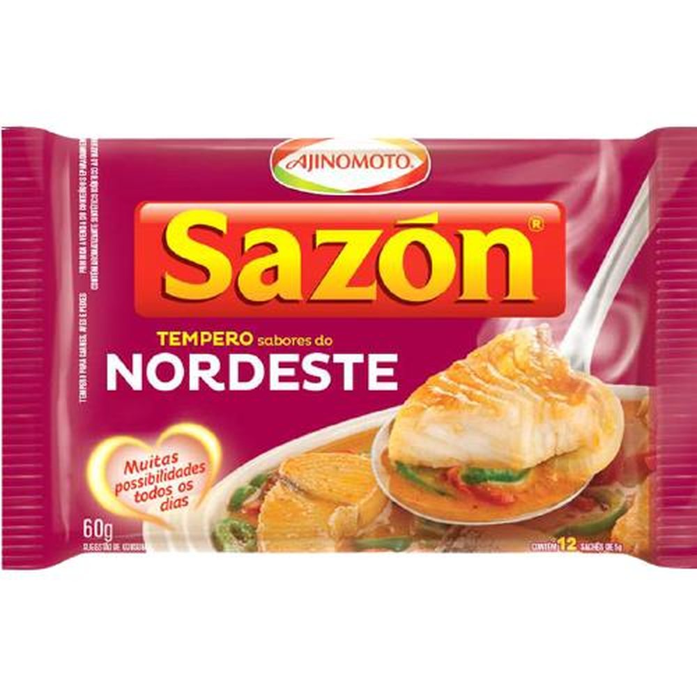 Tempero Sazon 60G Nordeste