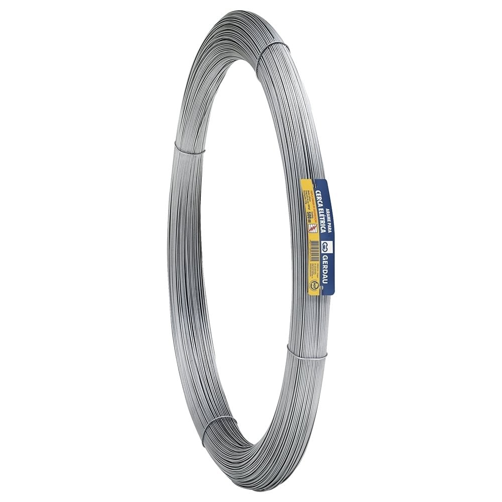 Arame Gerdau p/ Cerca Elétrica Fio 14 2,10mmx500m