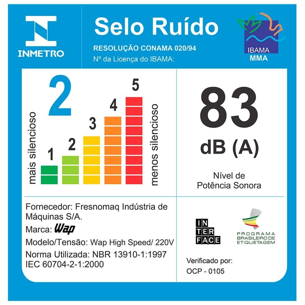 Aspirador de Pó WAP High Speed - 1,2 Litros, 1000W, 2 em 1, com Fio, Vermelho, 220V