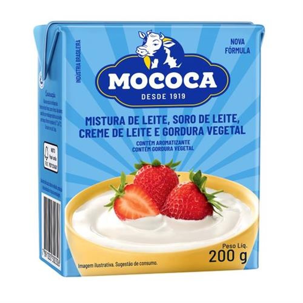 Creme de Leite Mistura Mococa 200g - Caixa com 27 unidades