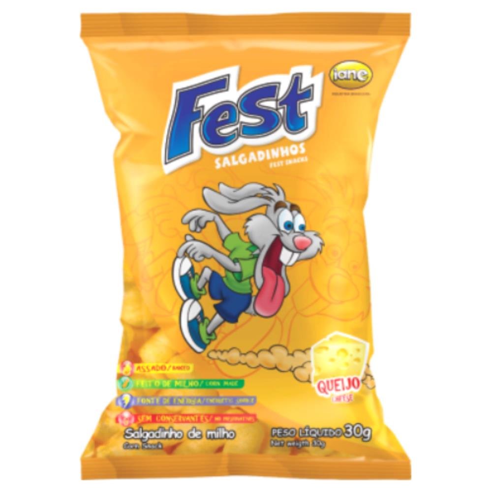 Salgadinho De Milho Fest Queijo 60x30G