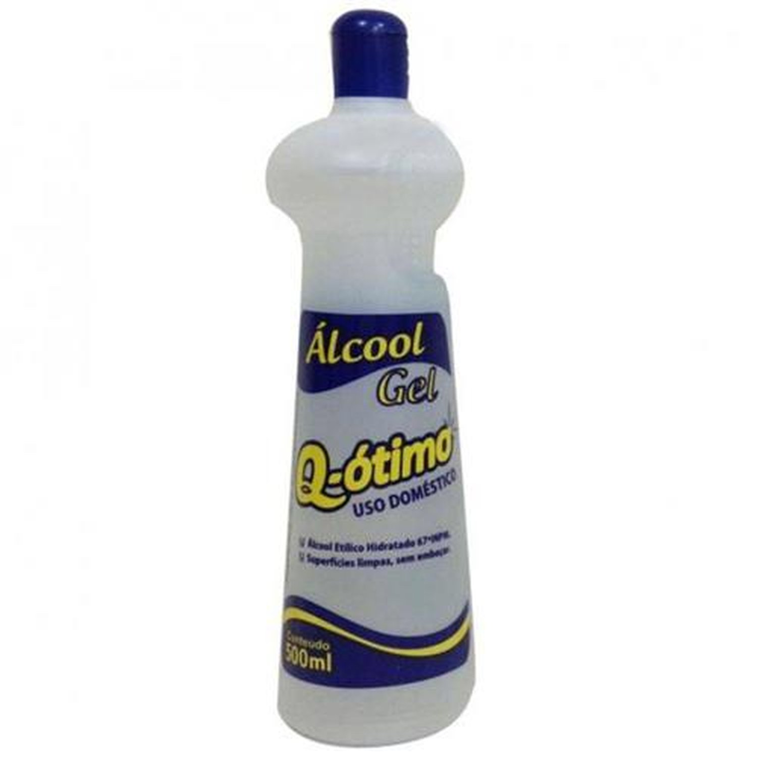 ALCOOL GEL 500 ML 67° Q-OTIMO