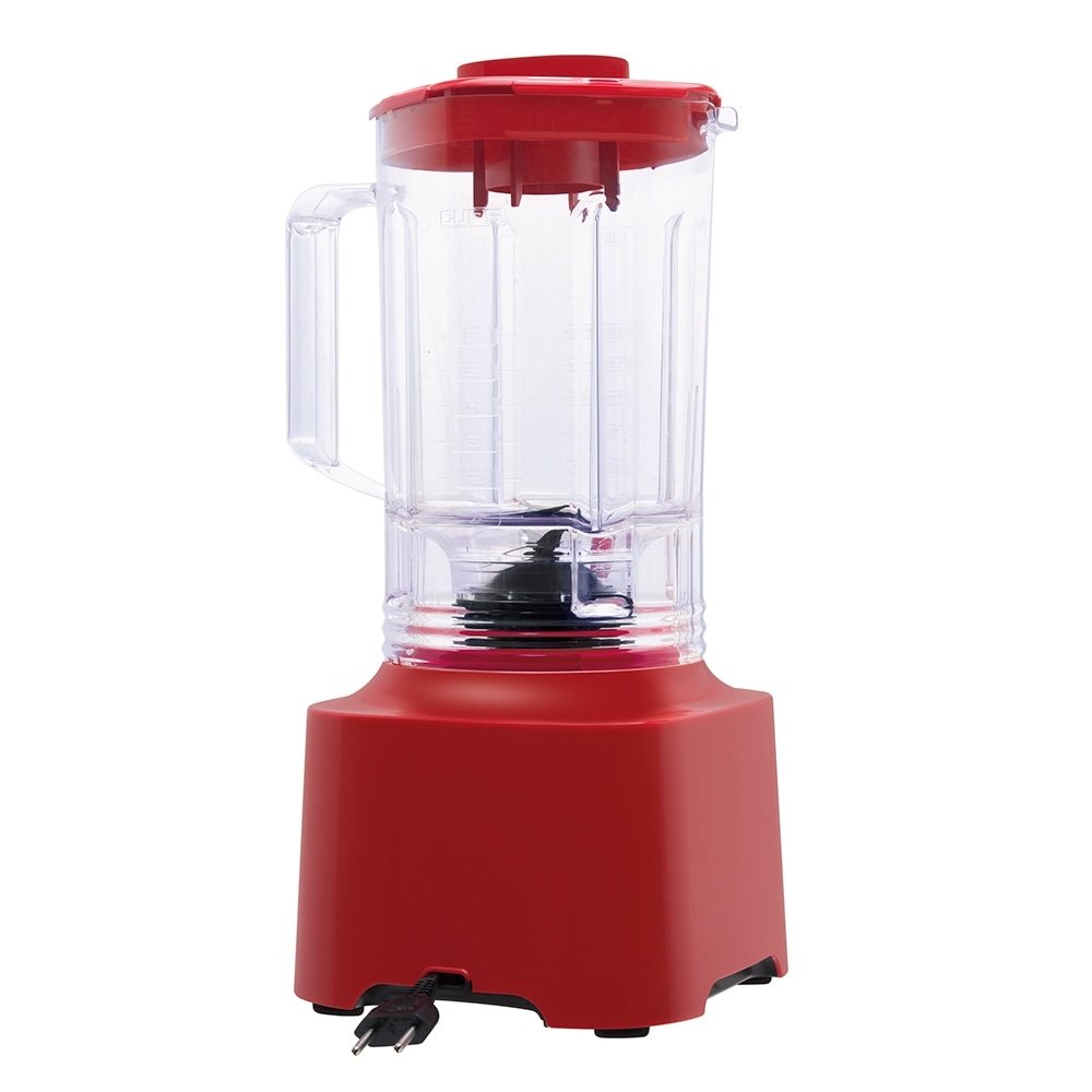 Liquidificador Arno LN56, Power Max - Limpa fácil, Copo Tritan e 15 Velocidades + Pulsar, 1400W, Vermelho, 110V