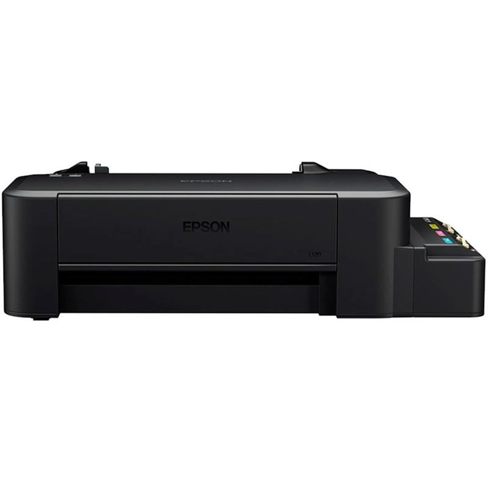 Impressora Epson Ecotank L120, Tanque de Tinta, Colorida, Cabo USB, Preto e Bivolt