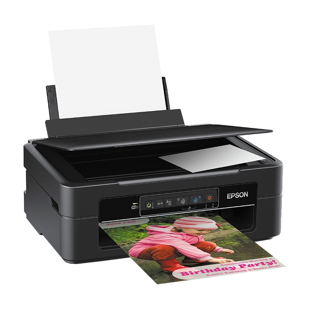 Multifuncional Epson Expression XP-241, Jato de Tinta, Colorida, Wi-Fi, USB, Preto e Bivolt