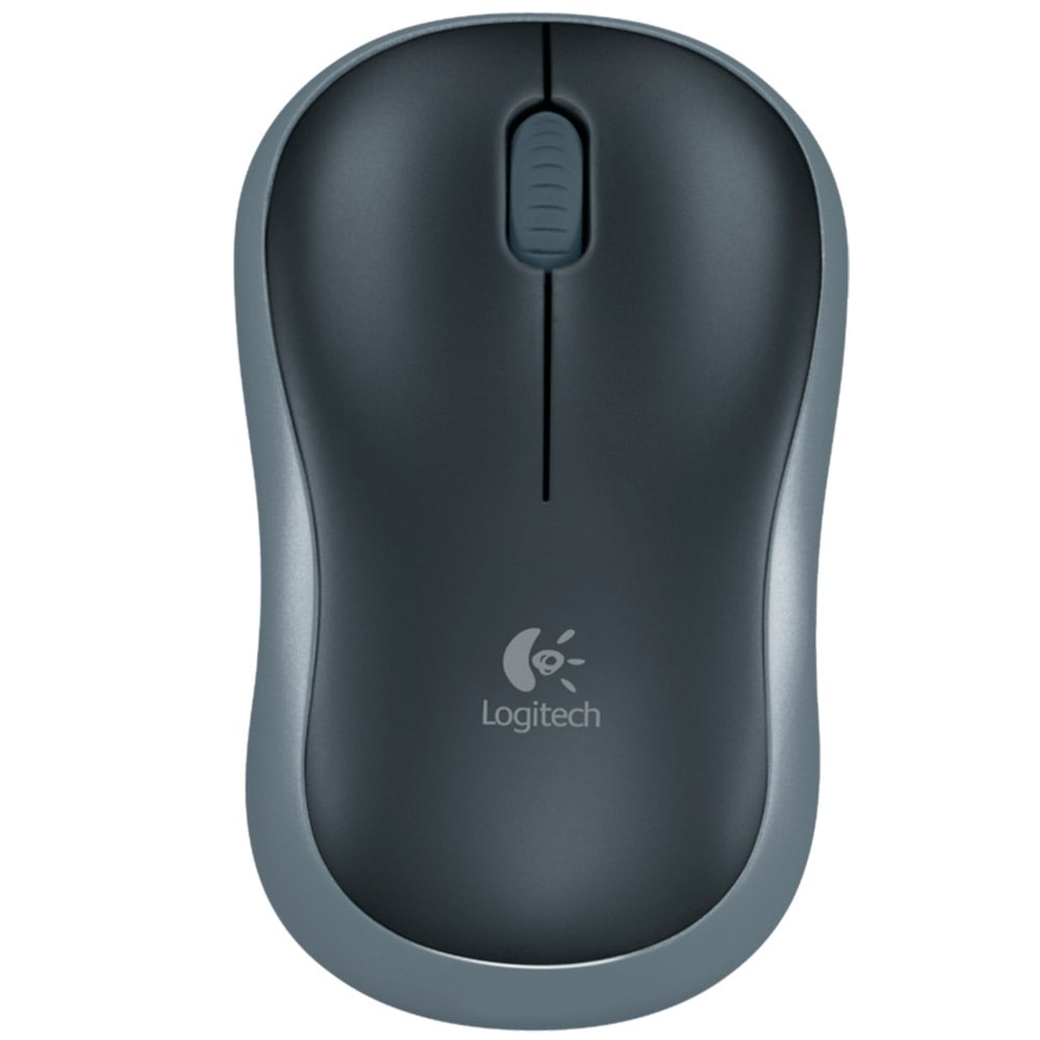 Mouse Logitech M185 Sem Fio Preto/Cinza
