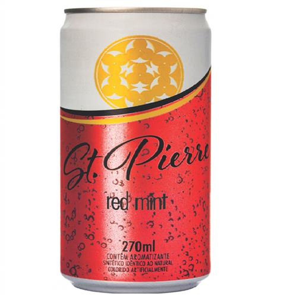 Refrigerante St Pierre Red Mint 270ML