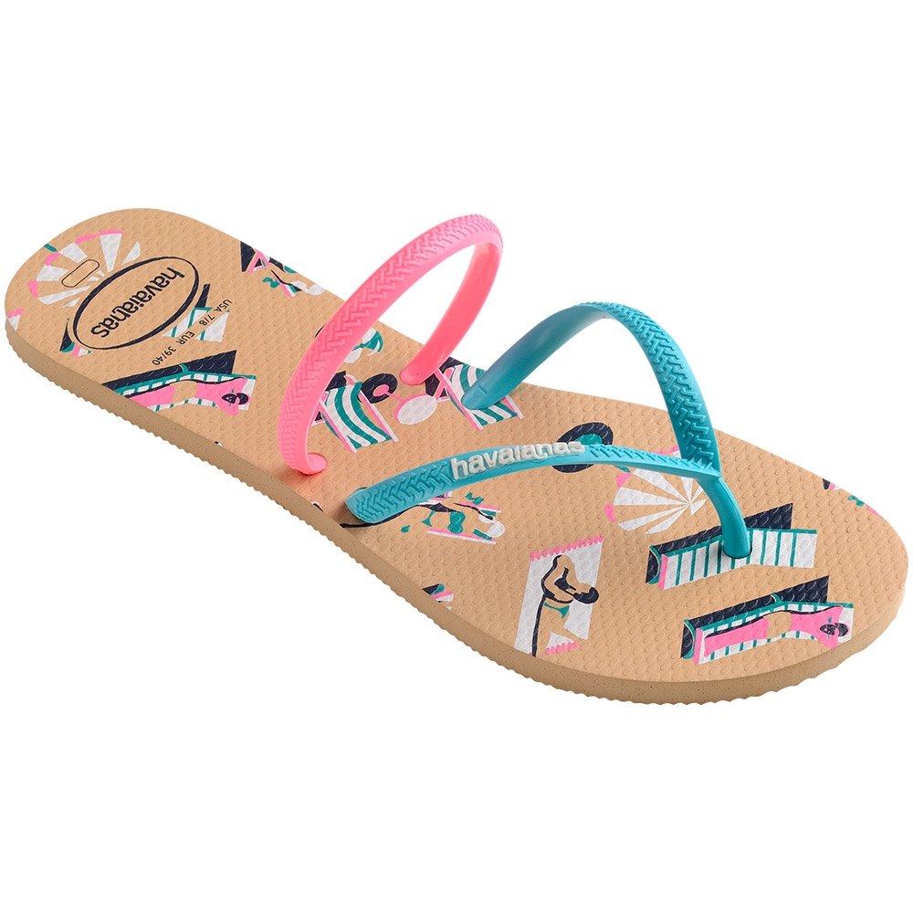 Havaianas Flat Duo Vibes Dourado 37/8