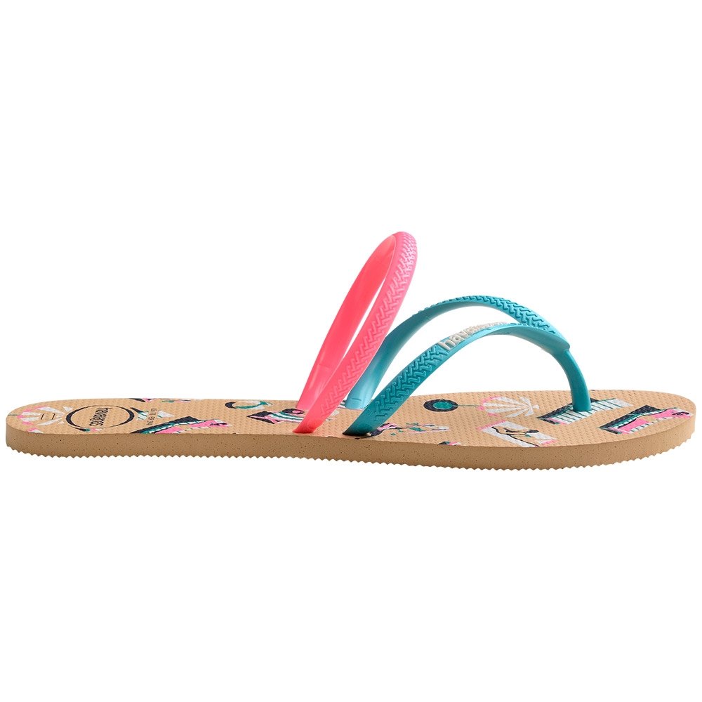 Havaianas Flat Duo Vibes Dourado 37/8