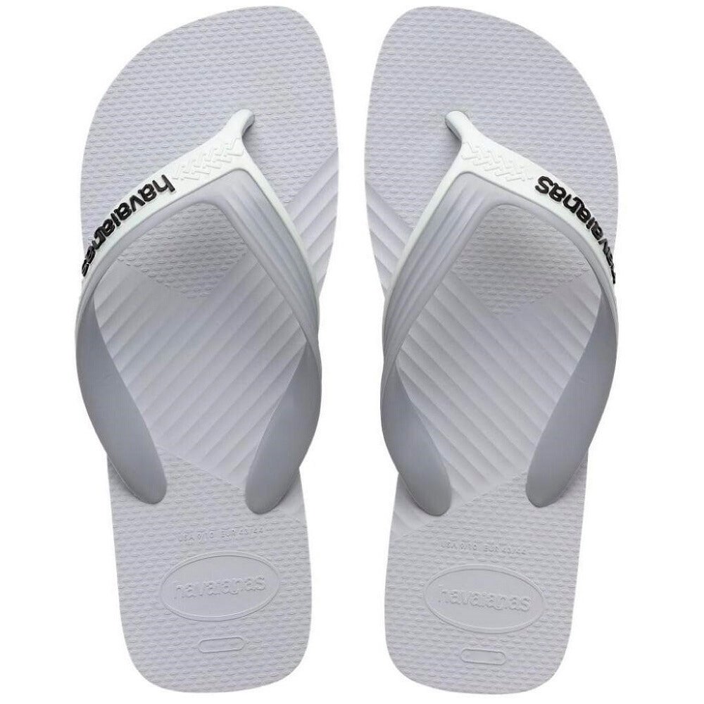 Havaianas Dual Branco/Cinza Gelo 37/8