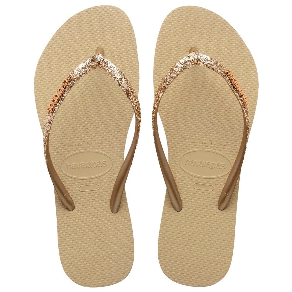 Havaianas Slim Glitter II Areia 37/8