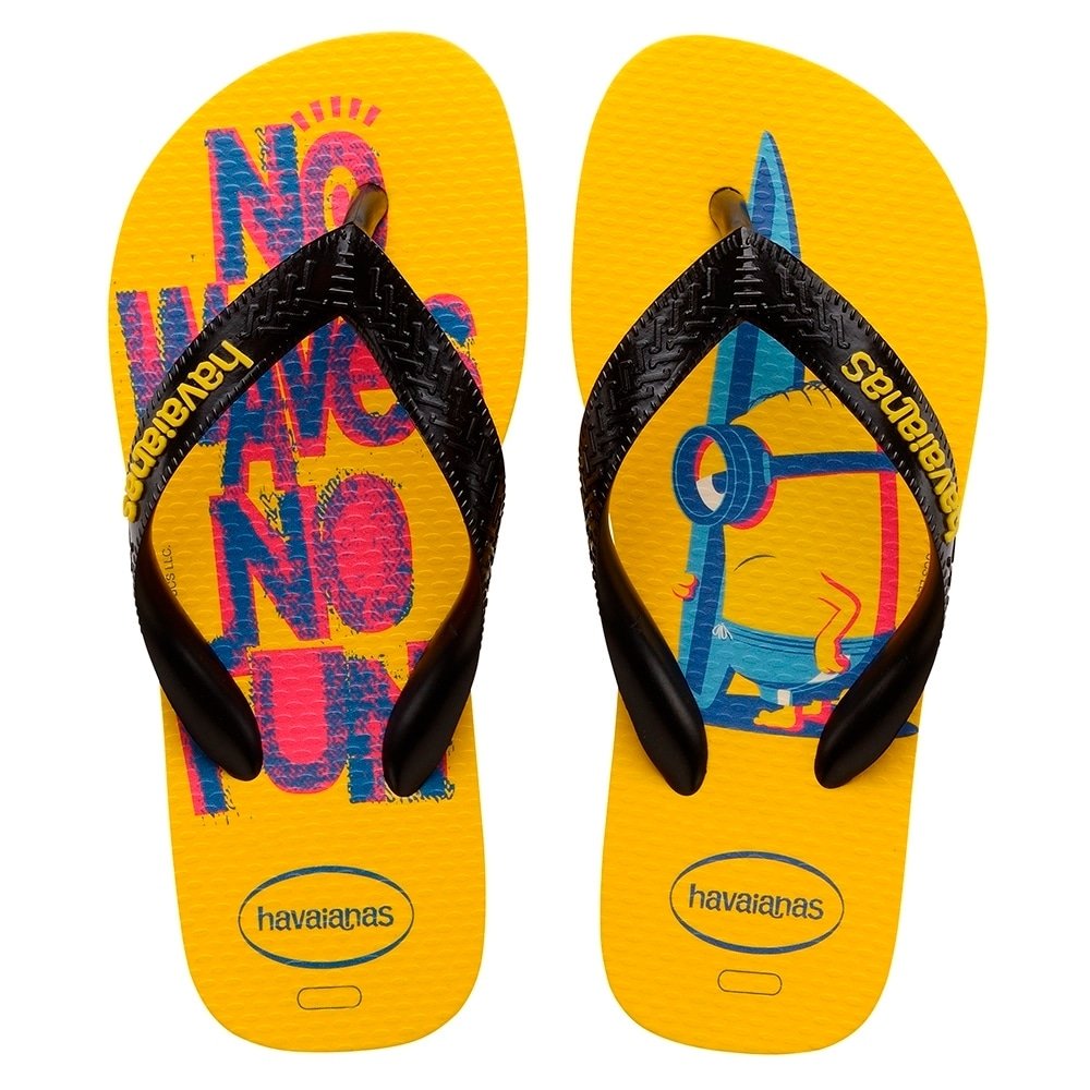 Havaianas Minions Amarelo/Preto/Amarelo 39/0