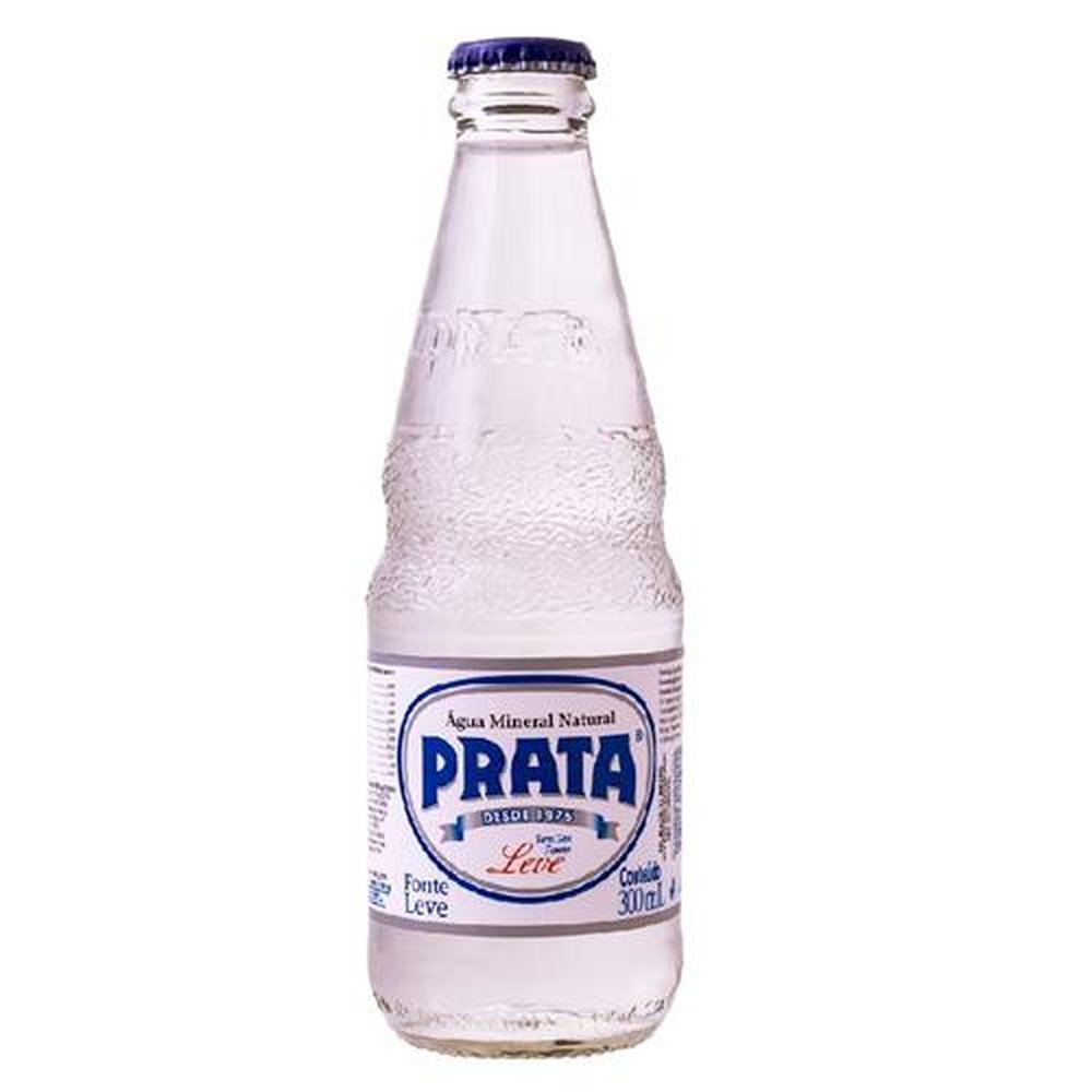 Água Prata Vidro One Way 300ml - 12 unid.