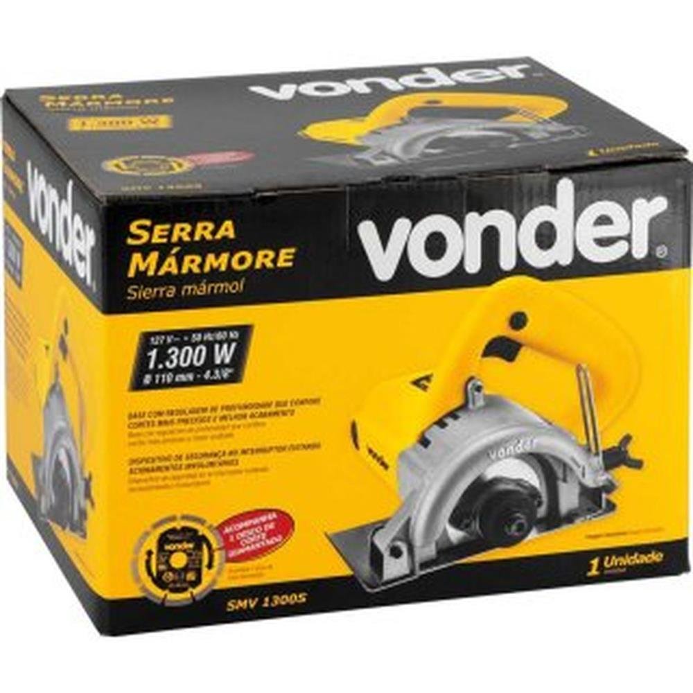 Serra Marmore Vonder 1300w Smv1300 C/disco 220v