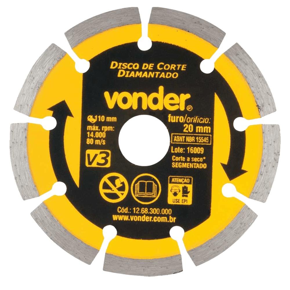 Serra Marmore Vonder 1300w Smv1300 C/disco 220v