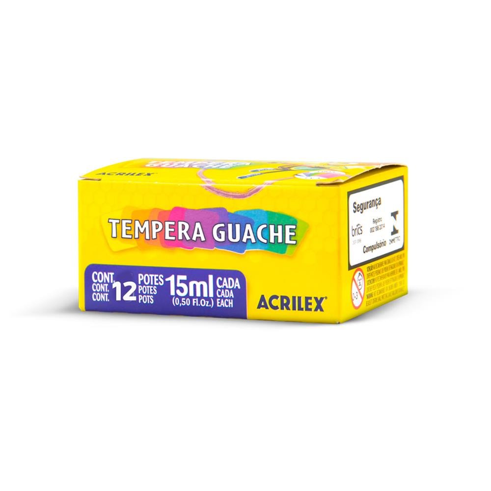 Tinta Guache Acrilex Verde Band 15Ml C/12-511