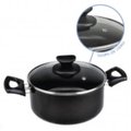 Caçarola Longa Vida Antiaderente 18cm Tampa Vidro (2 L)