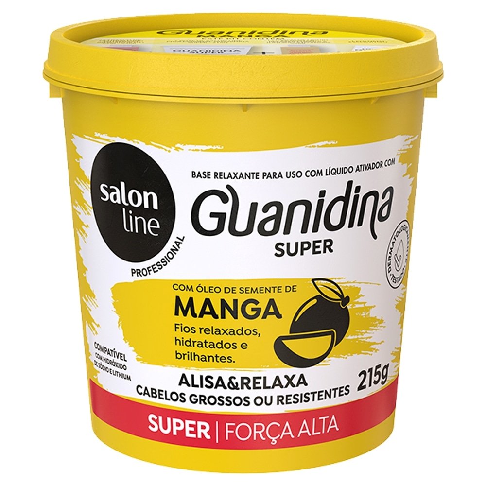 Alisante Creme Salon Line Guanidina Manga Super 215g