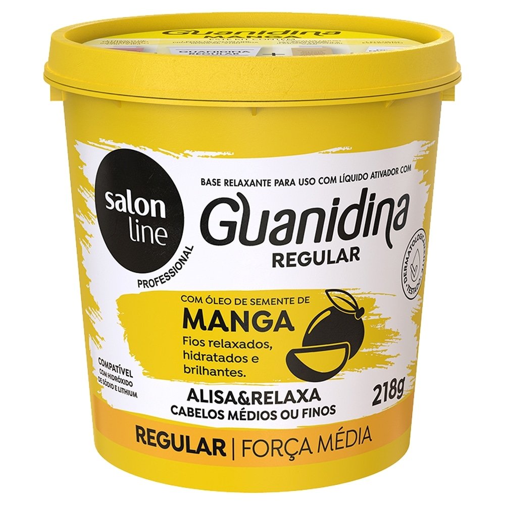 Alisante Creme Salon Line Guanidina Manga Regular 218g