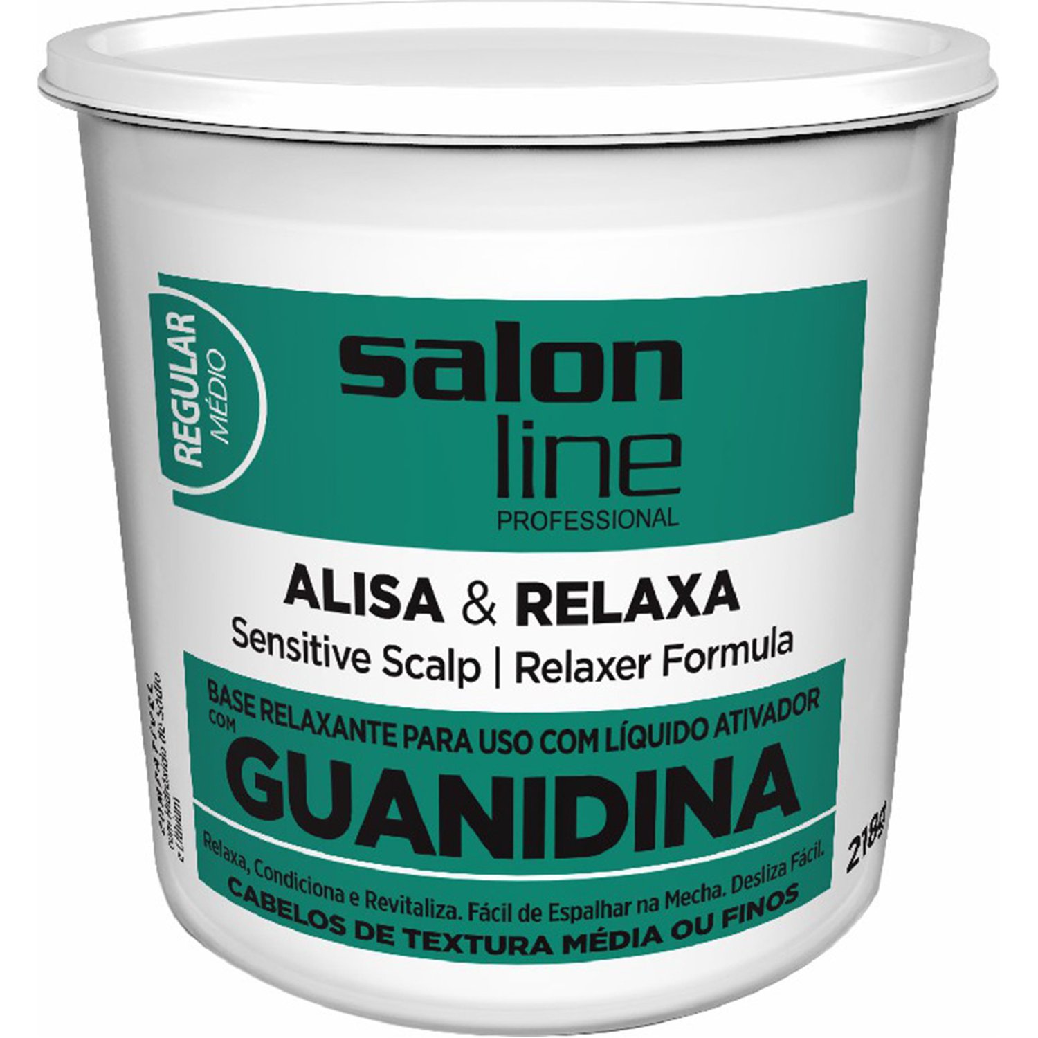 Alisante em Creme Salon Line Guanidina Regular Tradicional 218g