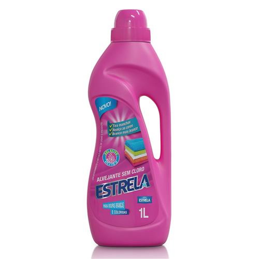 Alvejante Sem Cloro Estrela 12X1 l