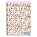 Caderno Jandaia Costurado Universitário - Capa Dura Stella 80 Folhas - Embalagem com 5 Unidades