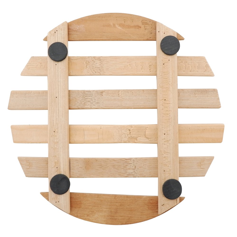 Descanso De Panela Bambu Redondo