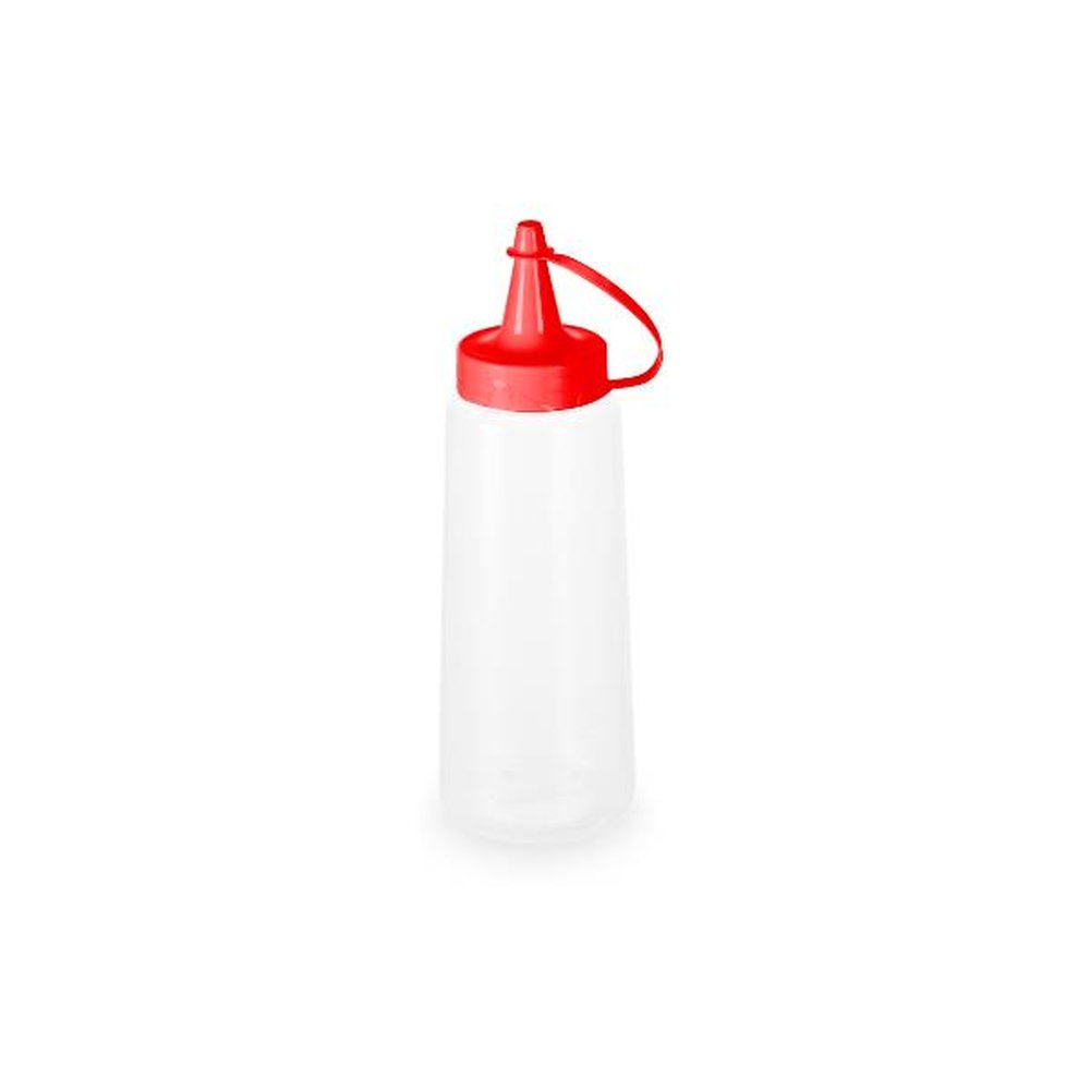 Bisnaga Plástica 250 ml Plasvale - Vermelho