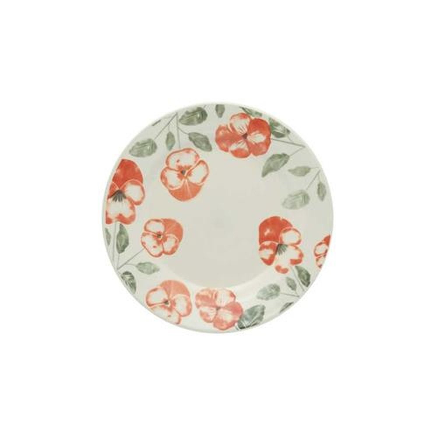 Prato Sobremesa Cerâmica 18Cm Donna Holambra Biona