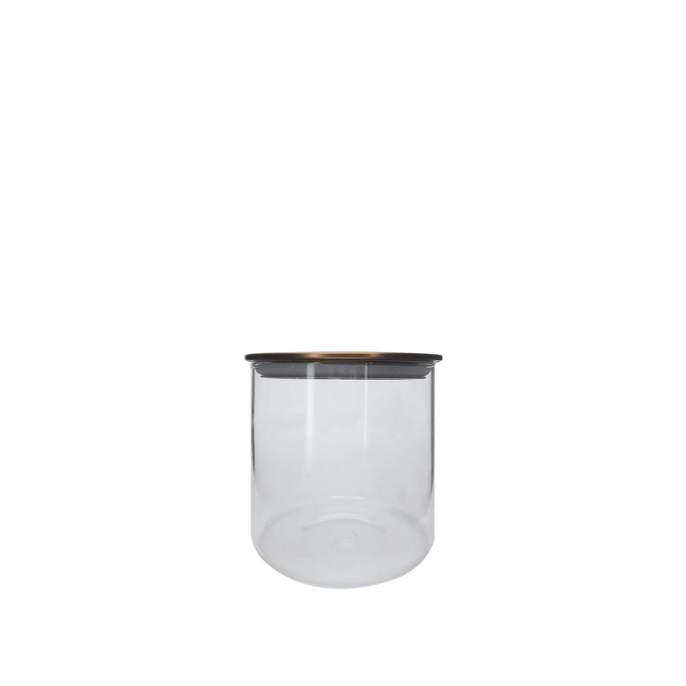 Pote Hermetico Borosilicato Tampa Inox 0,7 Litros