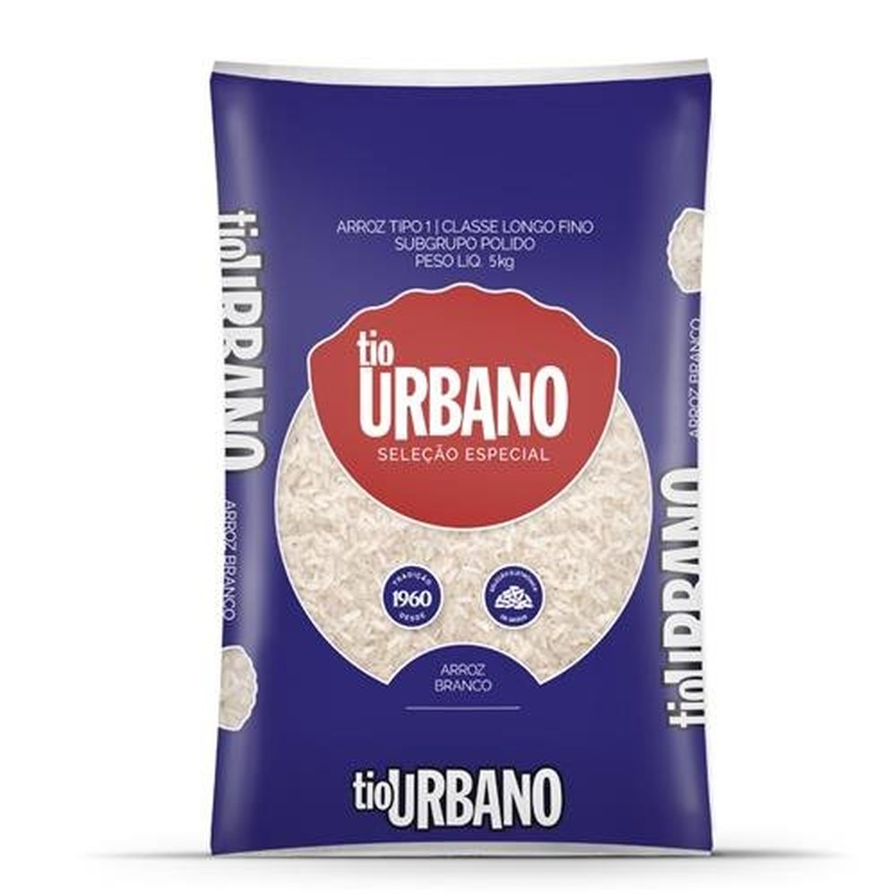 Arroz Branco Tio Urbano 5Kg Tipo 1