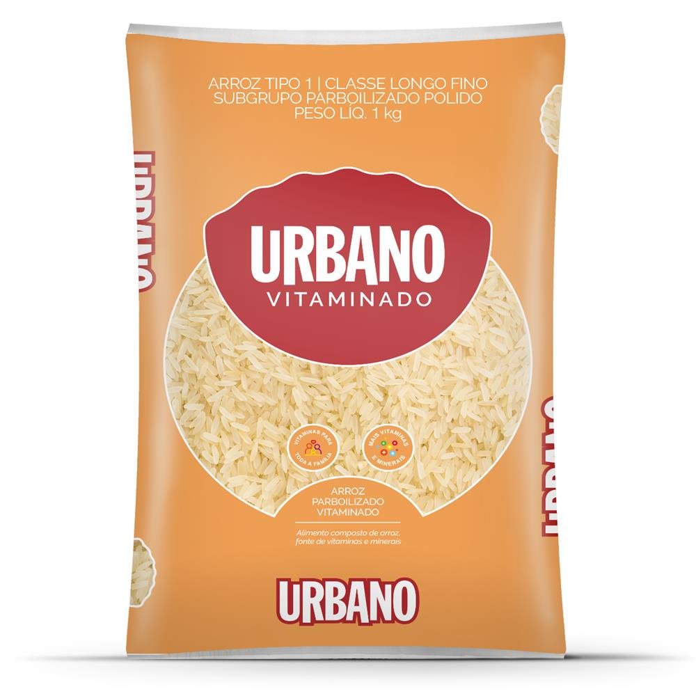 Arroz Vitamin. Parboilizado Embalagem10X1Kg