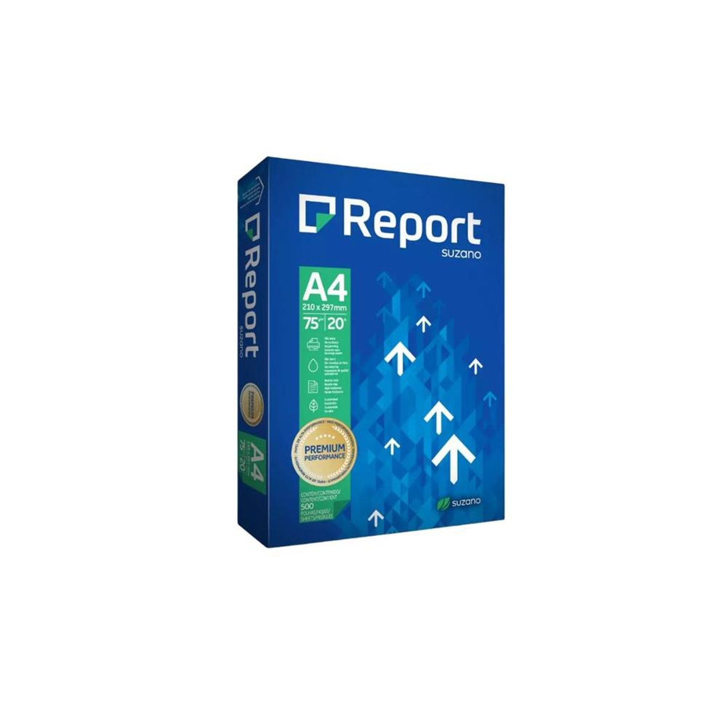 Papel A4 Report Premium 75 Gr 210X297mm C/500