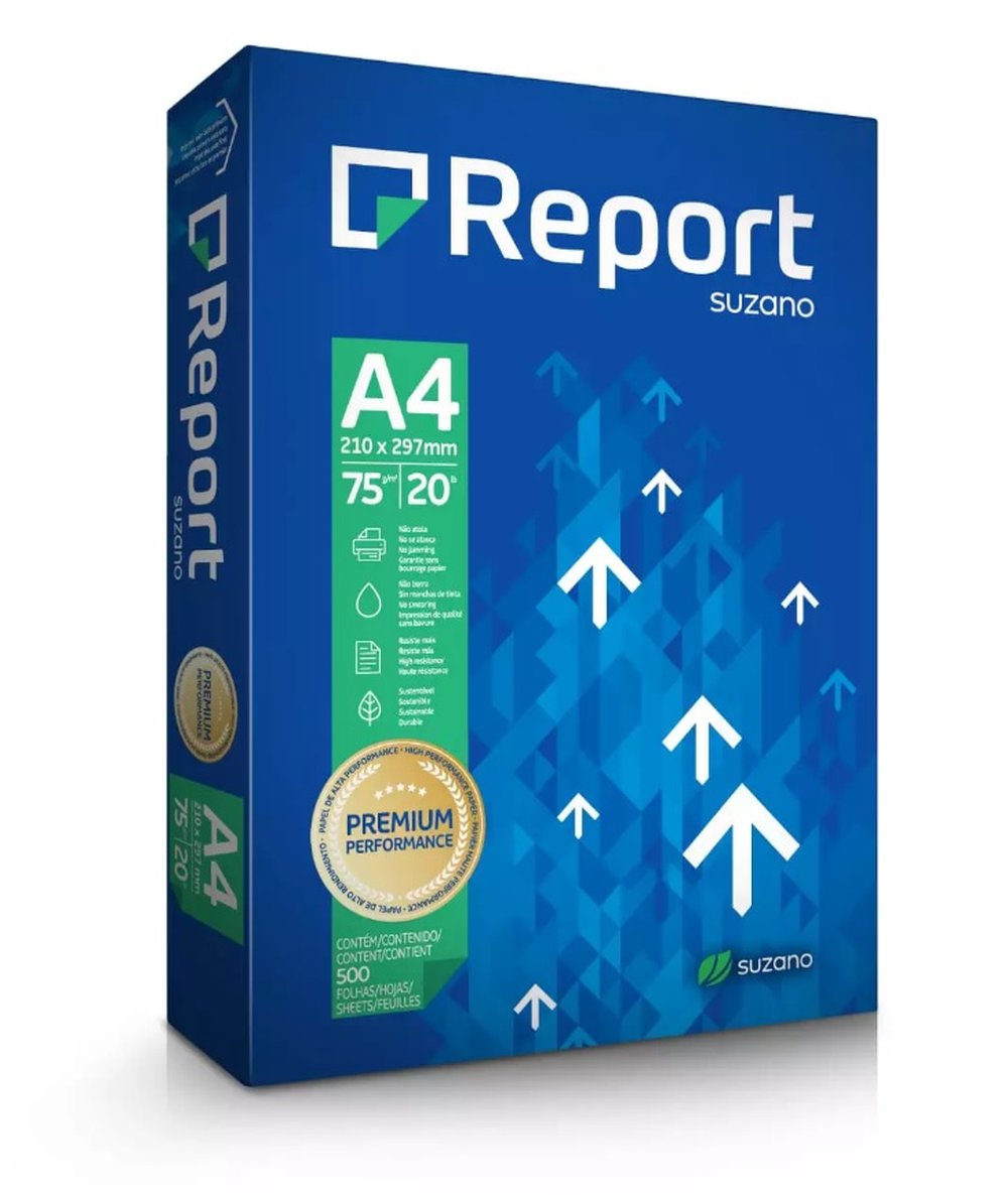 Papel A4 Report Branco 500 Folhas