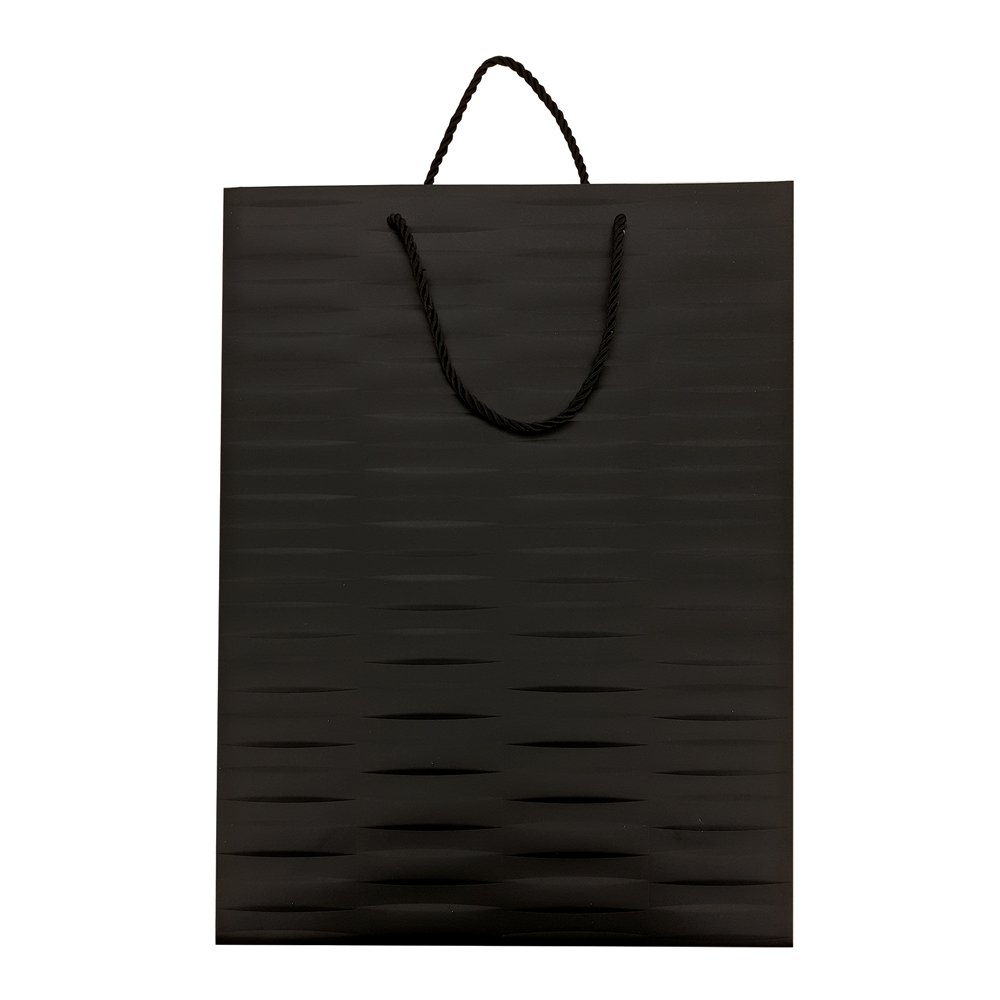 Sacola Papel Para Presente 12x9x36cm Texturizada Stripes