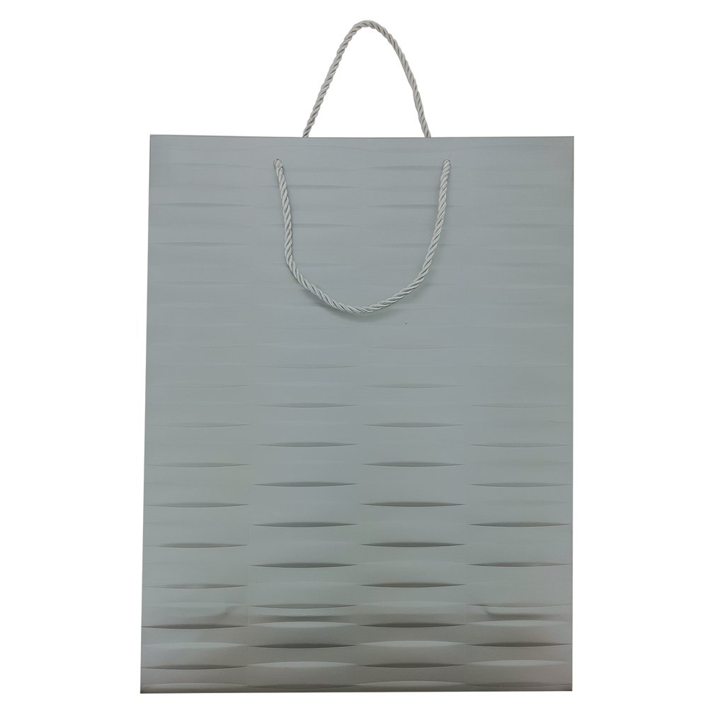 Sacola Papel Para Presente 12x9x36cm Texturizada Stripes