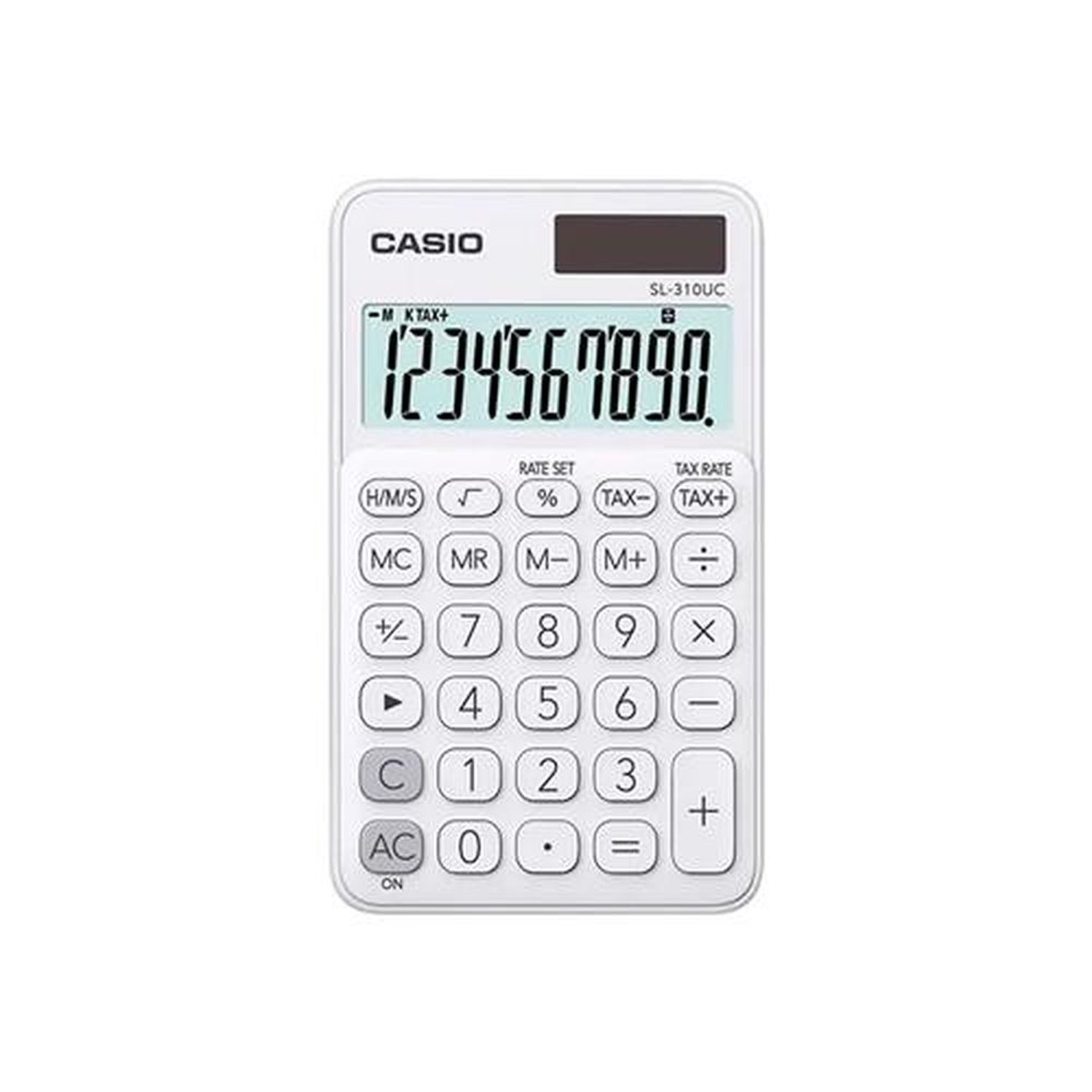 Calculadora De Bolso Casio Sl-310Uc 10 Dígitos Branca Un.Venda: Pc/1