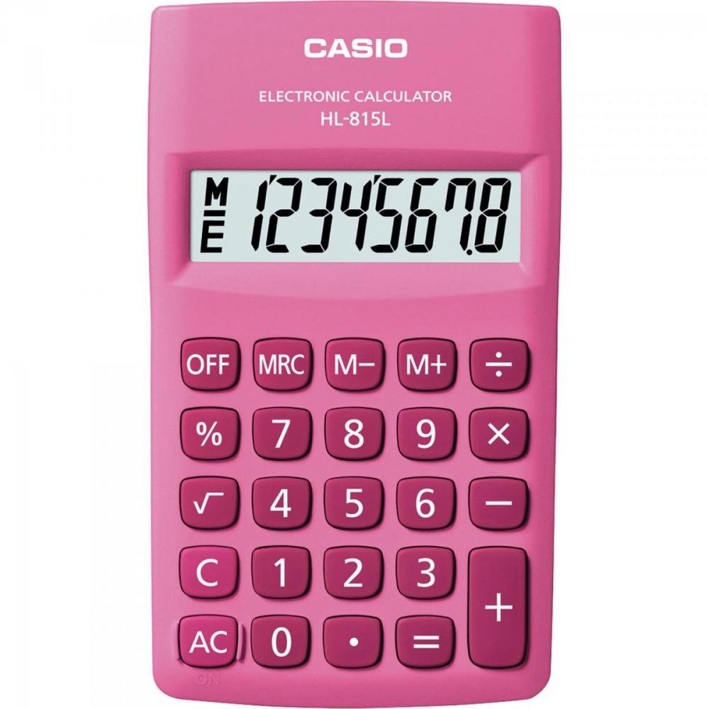 Calculadora de Bolso 8 Dígitos Hl815l Rosa Casio