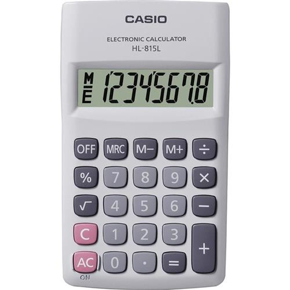 Calculadora de Bolso 8 Dígitos Hl815l Branca Casio