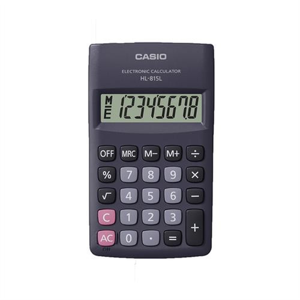 Calculadora Bolso Casio Hl815 6X11 En