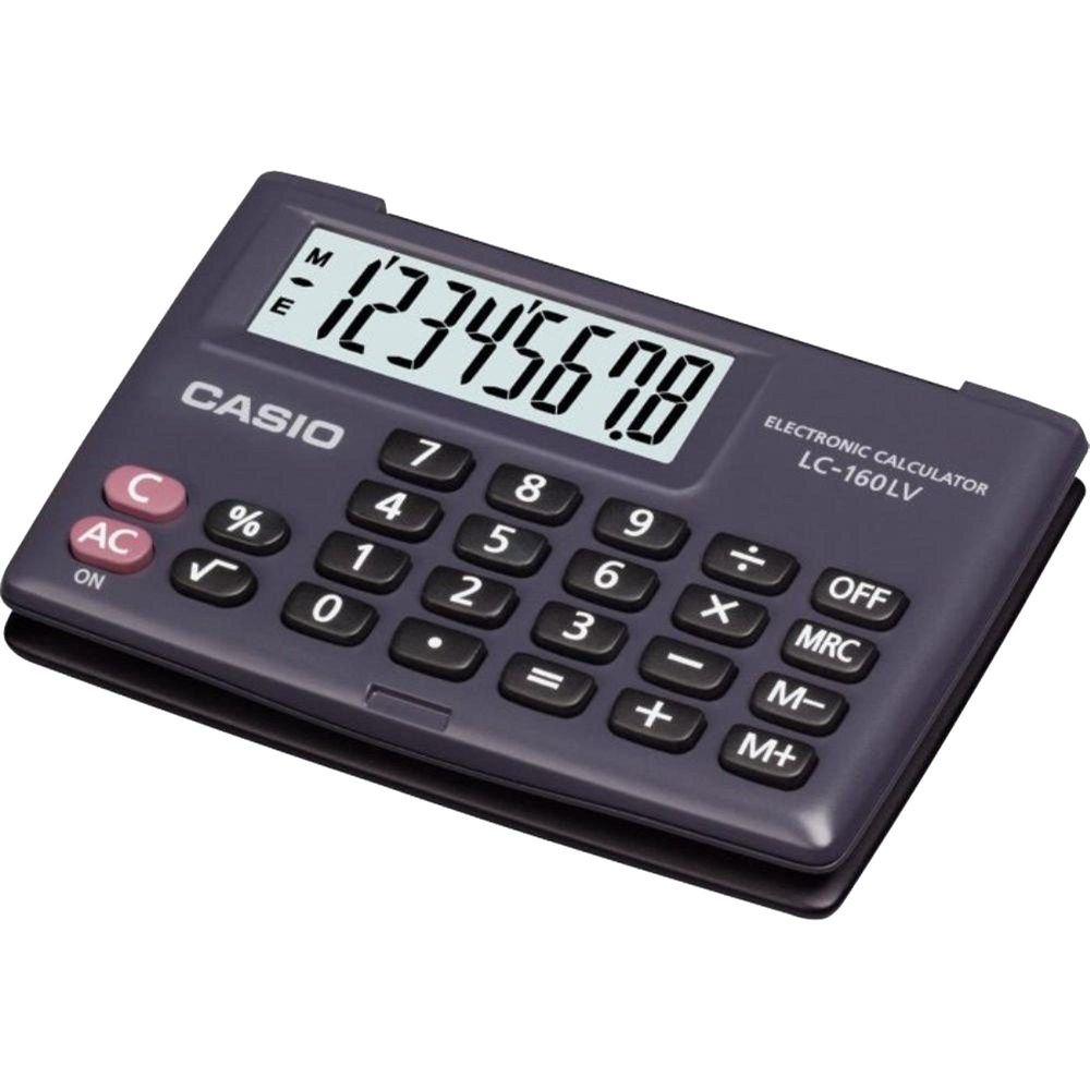 Calculadora de Bolso 8 Dígitos Lc-160lv Casio