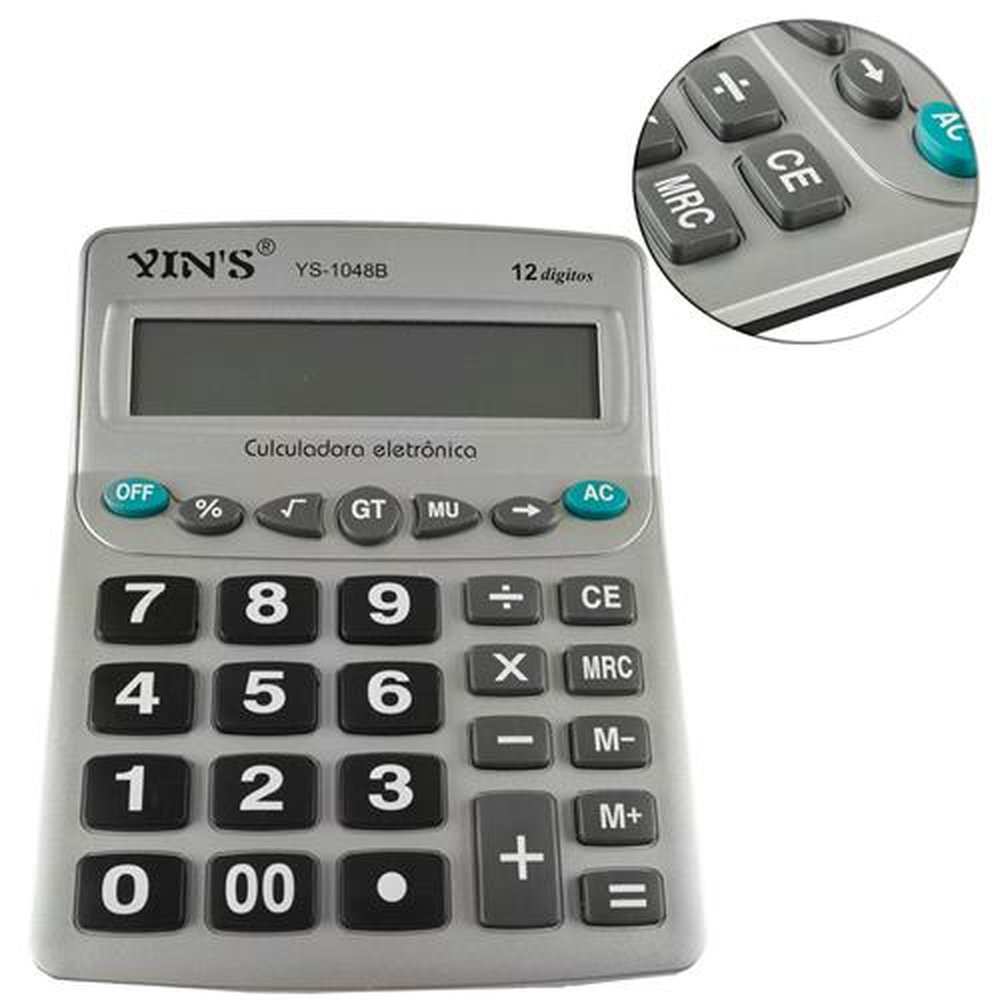 Calculadora De Mesa 12 Digitos