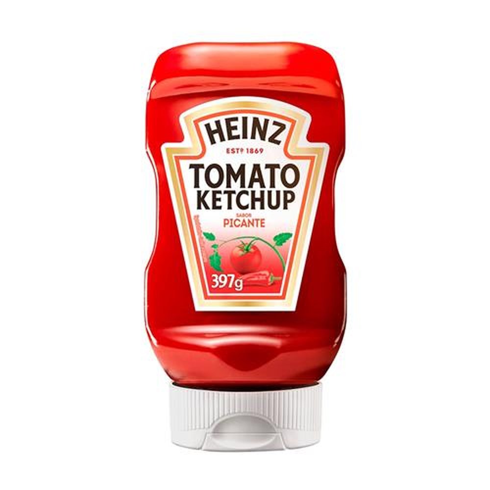 Ketchup Heinz Picante 397g - Embalagem com 16 Unidades