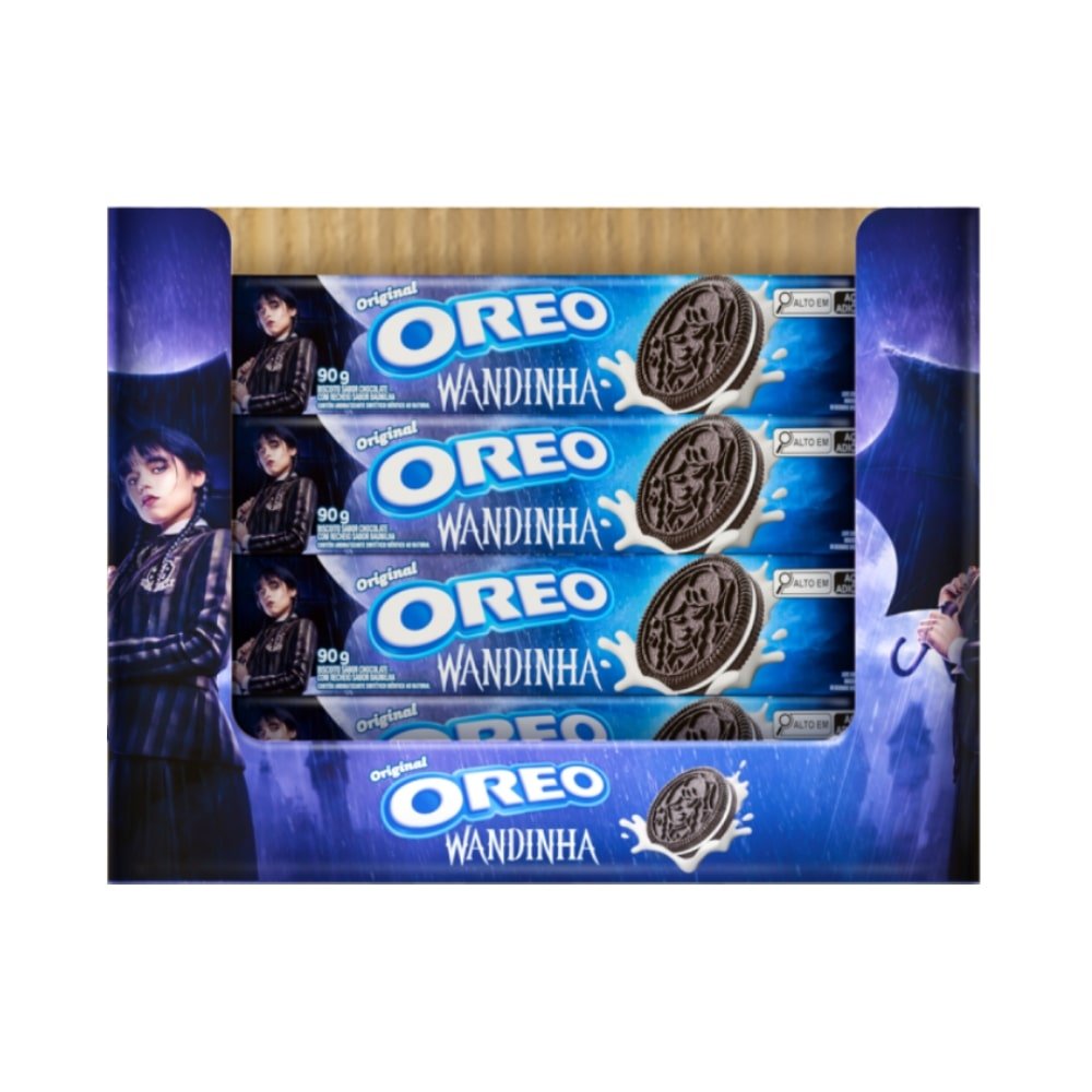 Biscoito Oreo Recheado 90g Display com 48 Unidades