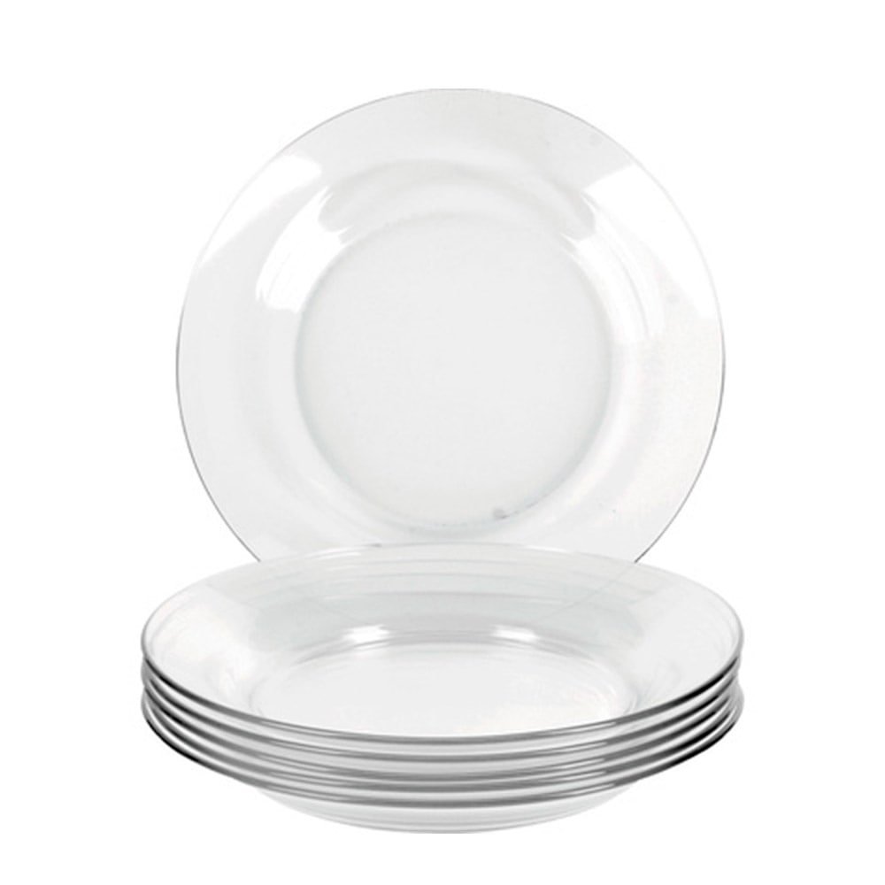 Conjunto de Pratos Fundos Duralex Astral 24 Peças