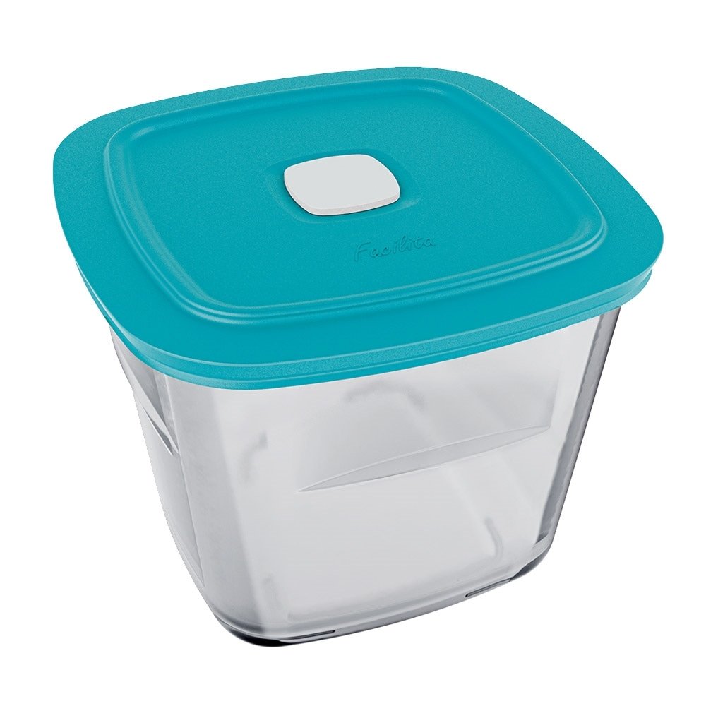 Tigela Marinex Facilita VAP Alta 1L 4000721 com Tampa - Cores Sortidas - Embalagem com 6 Peças