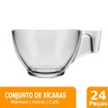Conjunto de Xícaras Café Marinex sem Pires Astral 24 Peças