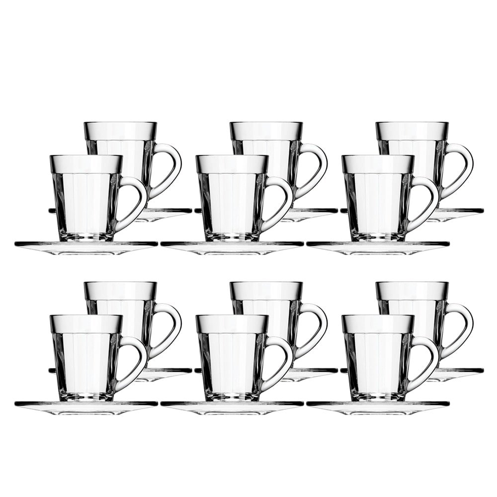 Xícara Café Americano com Pires 5110 - 12 Unidades - Nadir